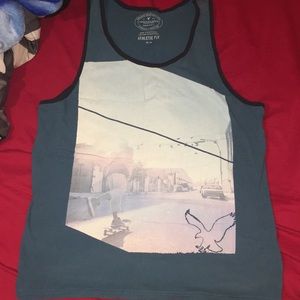 American Eagle Graphic Tank Top.